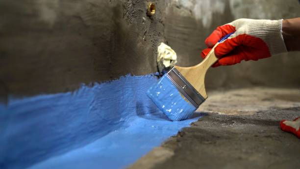 Large-scale Exterior Waterproofing work completed in Albion, MI by SJ Waterproofing Pros